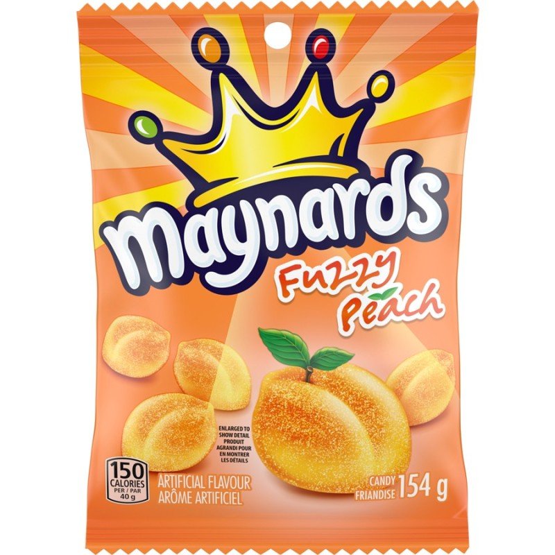 Maynards Fuzzy Peach Candy 154 g