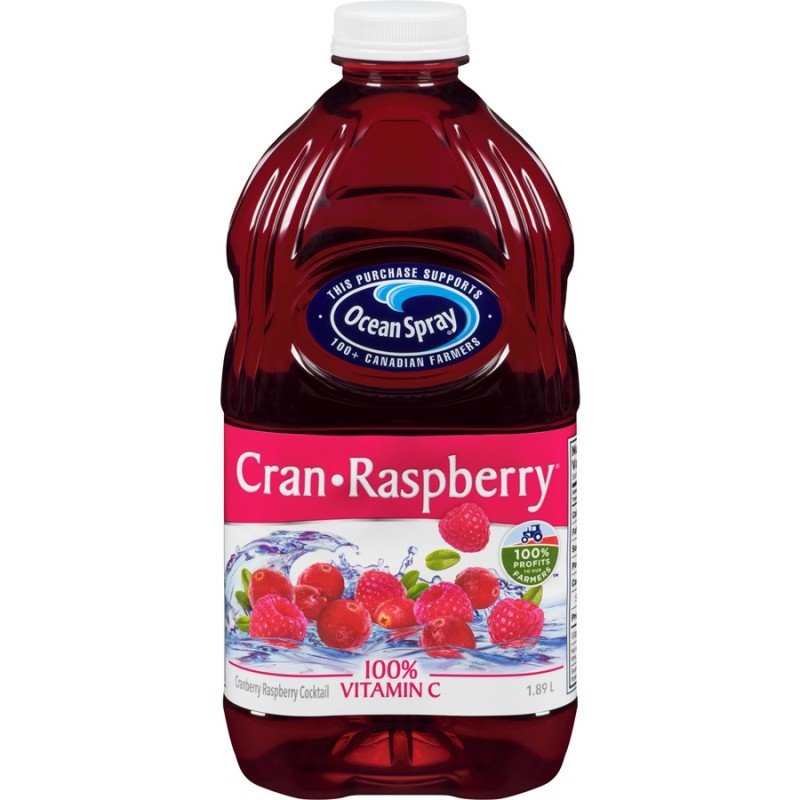 Ocean Spray Cran-Raspberry Cocktail 1.89 L