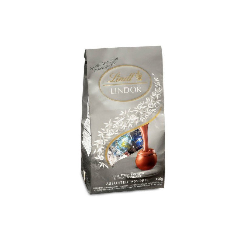 Lindt Lindor Irresistably Smooth Limited Edition Special Assortment Chocolate Bag 150 g