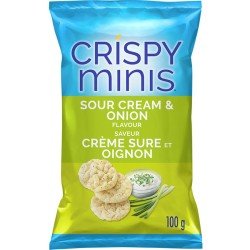 Quaker Crispy Minis Sour Cream & Onion 100 g