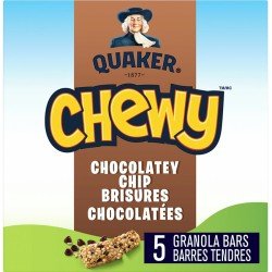 Quaker Chewy Chocolatey Chip Granola Bars 5’s
