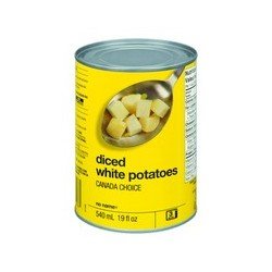 No Name Diced White Potatoes 540 ml
