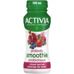 Danone Activia Probiotic Smoothie Mixed Berries 190 ml
