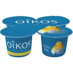 Oikos Yogurt Multipack Pineapple 2% 4 x 100 g