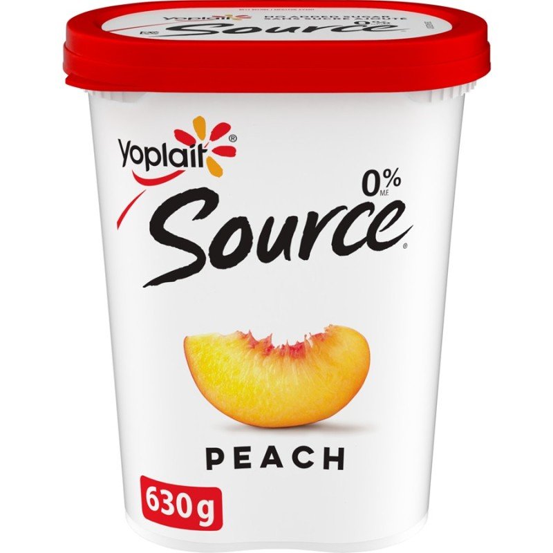 Yoplait Source Yogurt Peach 630 g