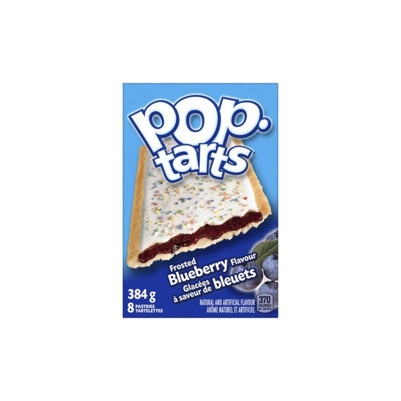 Kellogg's Pop Tarts Frosted Blueberry 8's