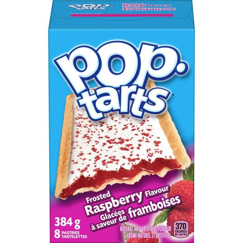 Kellogg's Pop Tarts Frosted Raspberry 8's