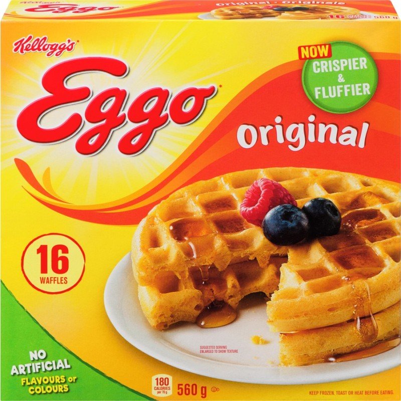 Kellogg's Eggo Waffles Original 16's