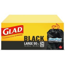 Glad Forceflex Large Black...