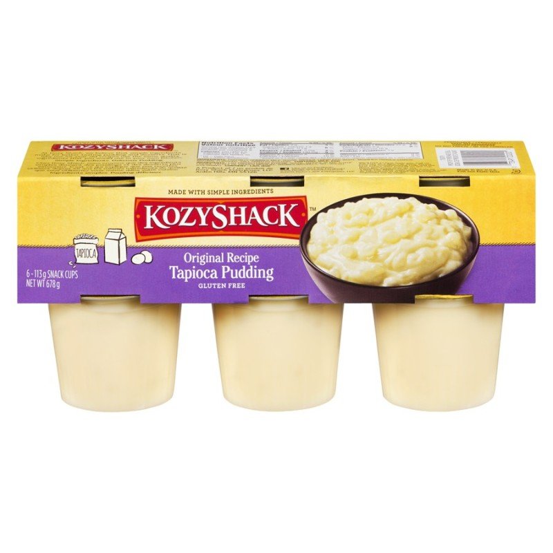 Kozy Shack Gluten Free Tapioca Pudding 6 x 113 g