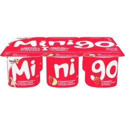 Yoplait Minigo Strawberry Strawberry-Banana Strawberry-Vanilla 6 x 60 g