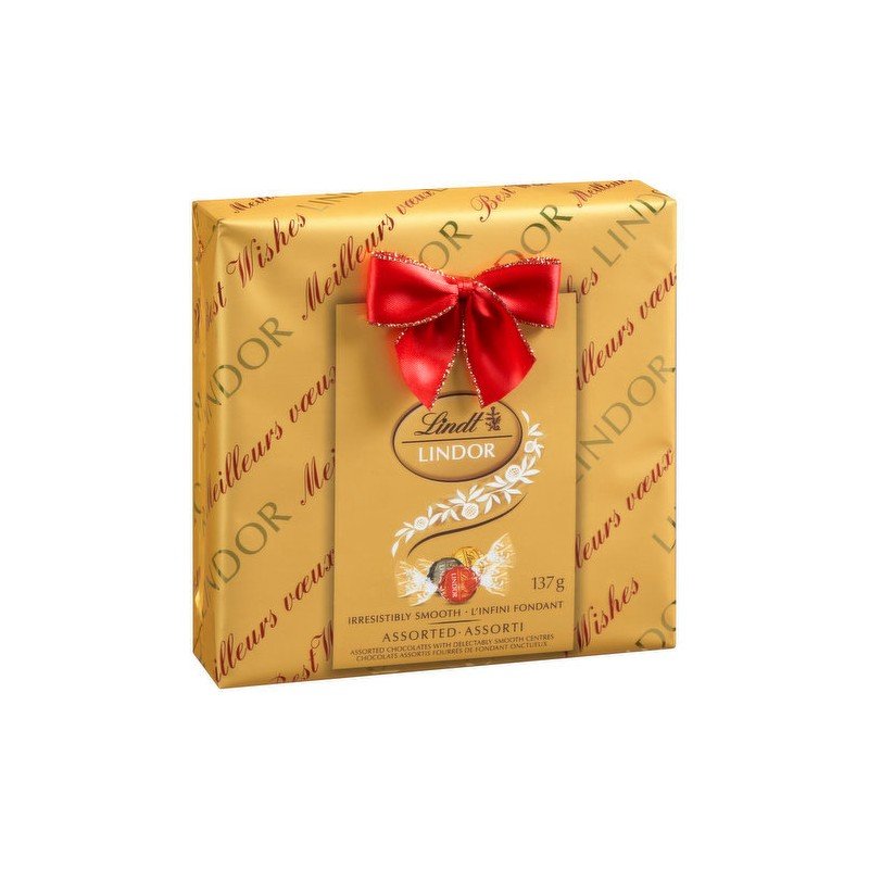 Lindt Lindor Assorted Chocolates Gift Box 137 g