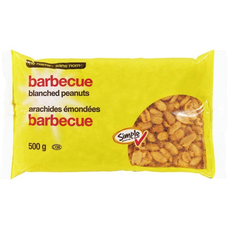 No Name Barbecue Blanched Peanuts 500 g