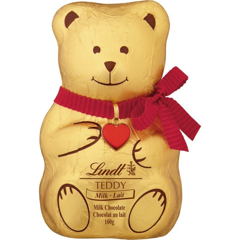 Lindt Gold Teddy Milk Chocolate 100 g