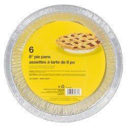 No Name 8” Pie Pans 6’s