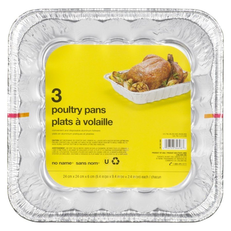 No Name Poultry Pans 3’s