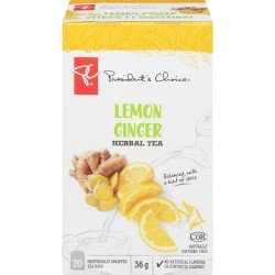 PC Lemon Ginger Herbal Tea...