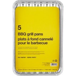 No Name BBQ Grill Pans 5’s