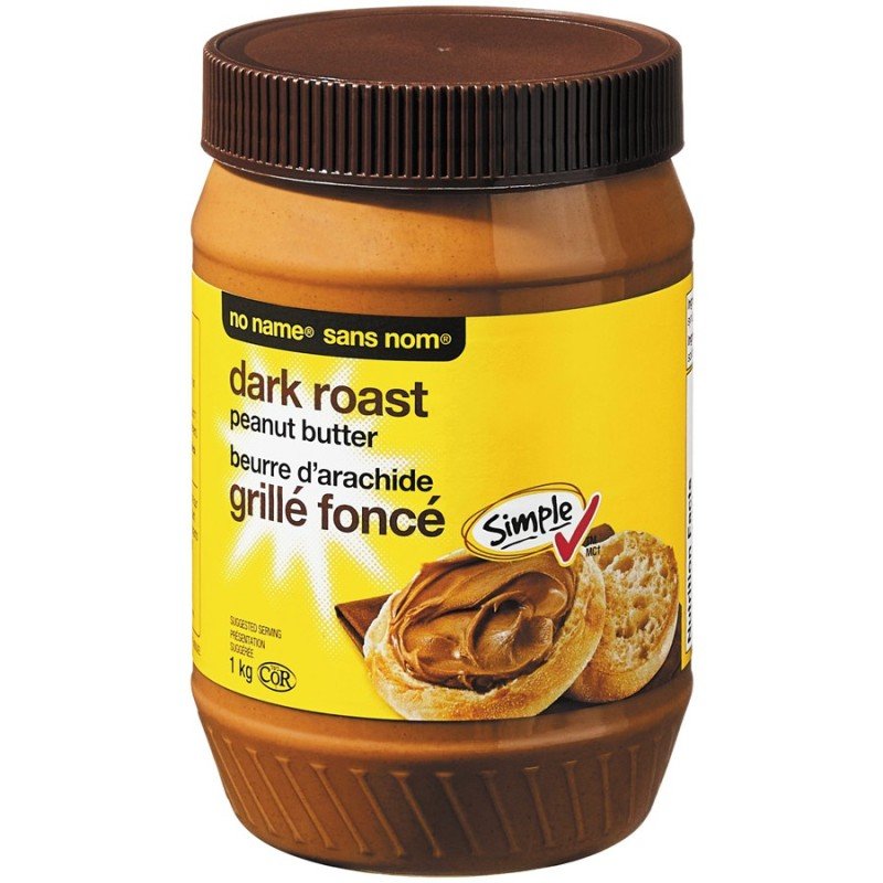 No Name Dark Roast Peanut Butter 1 kg
