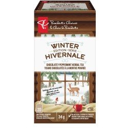 PC Winter Edition Chocolatey Peppermint Herbal Tea 20’s