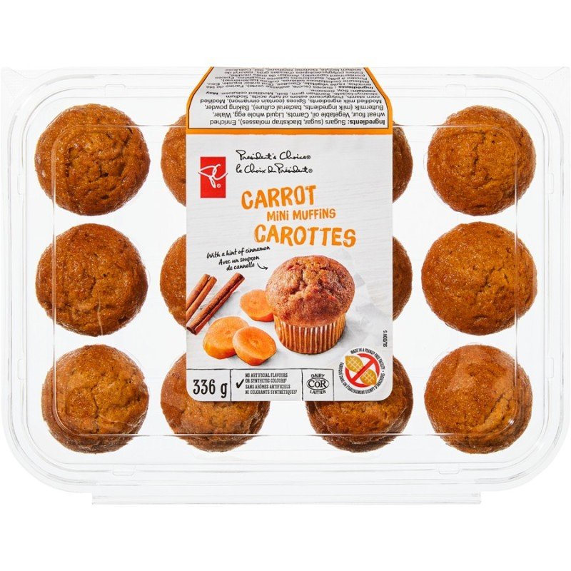 PC Mini Muffins Carrot 12 x 28 g