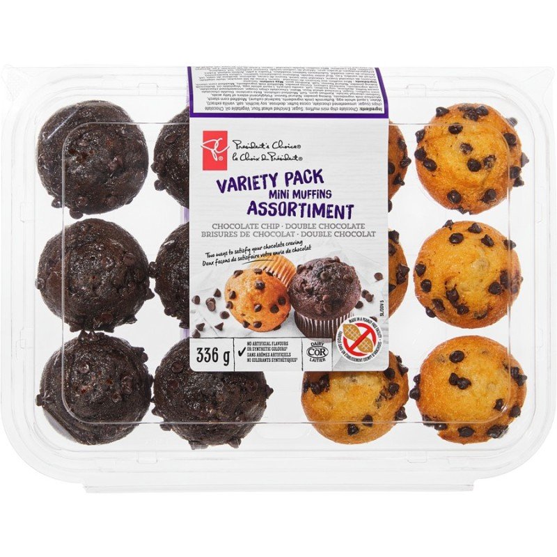 PC Mini Muffins Variety Pack 12 x 28 g