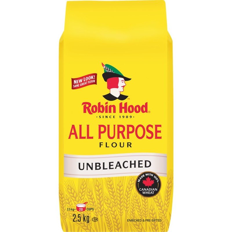 Robin Hood All Purpose Flour Unbleached 2.5 kg