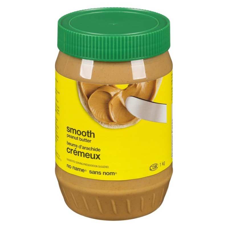 No Name Smooth Peanut Butter 1 kg