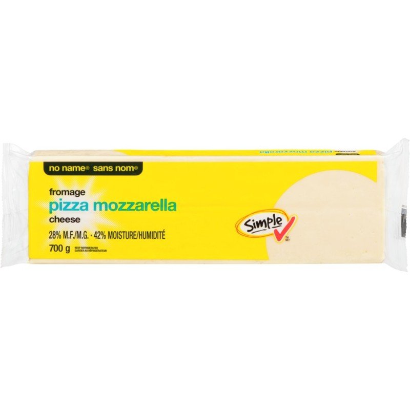 No Name Pizza Mozzarella Cheese 28% 700 g