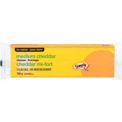 No Name Medium Cheddar Cheese 700 g