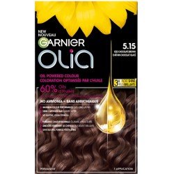 Garnier Olia Hair Colour 5.15 Iced Chocolate Brown No Ammonia each