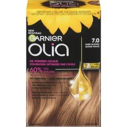 Garnier Olia Hair Colour 7.0 Dark Blonde No Ammonia each