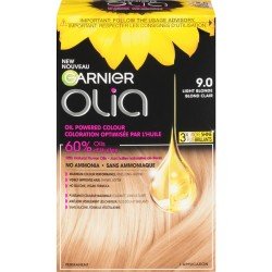Garnier Olia Hair Colour 9.0 Light Blonde No Ammonia each