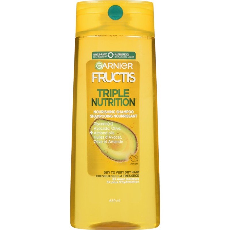 Garnier Fructis Triple Nutrition Shampoo 650 ml