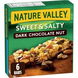 Nature Valley Sweet & Salty Bars Dark Chocolate Nut 6’s 210 g