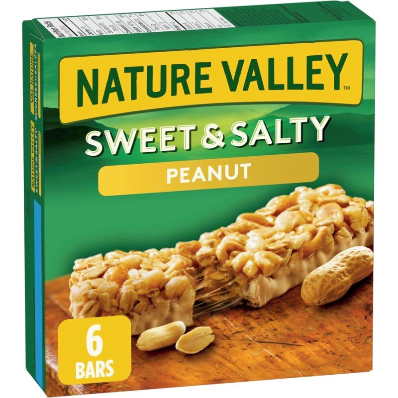 Nature Valley Sweet & Salty Bars Peanut 6’s 210 g