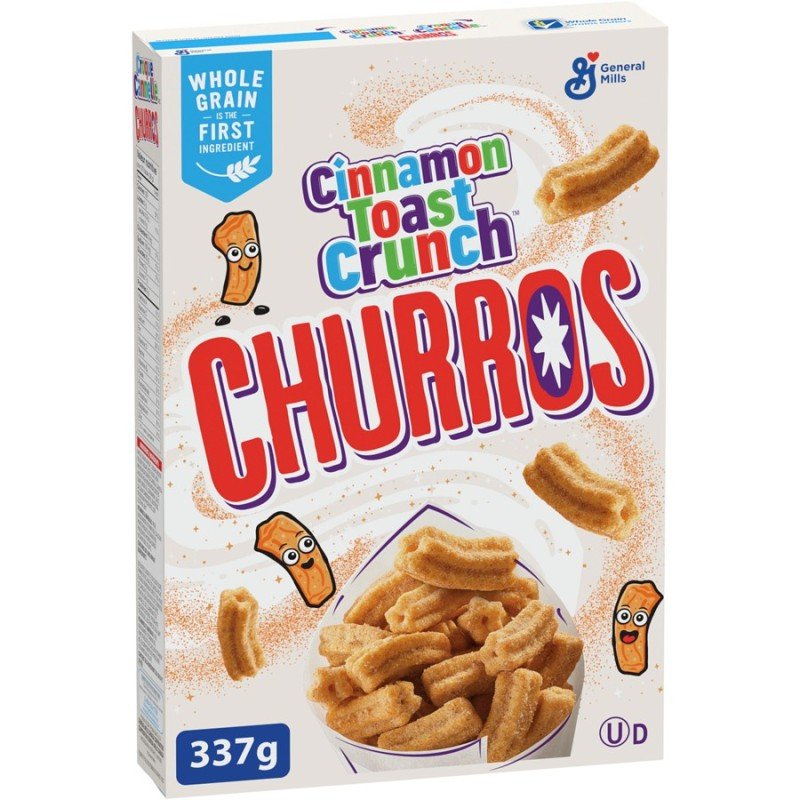 General Mills Cinnamon Toast Crunch Churros Cereal 337 g