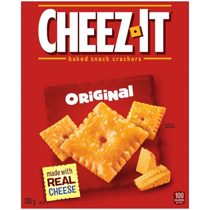 Cheez-It Baked Snack Crackers Original 200 g