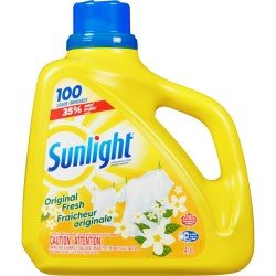 Sunlight HE Liquid Laundry Original Fresh 100 Loads