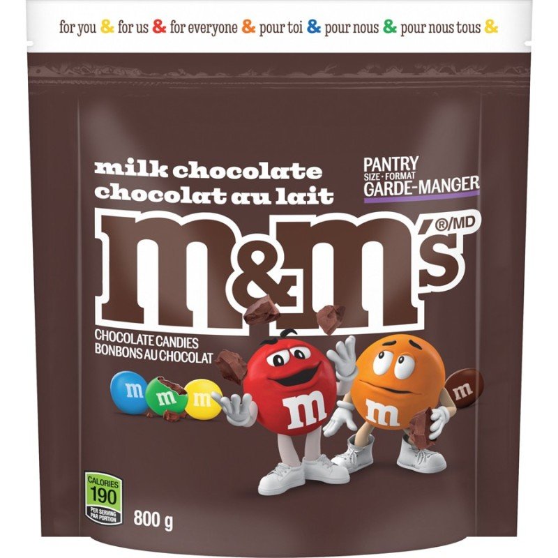 Mars M&M’s Milk Chocolate Pantry Size 800 g