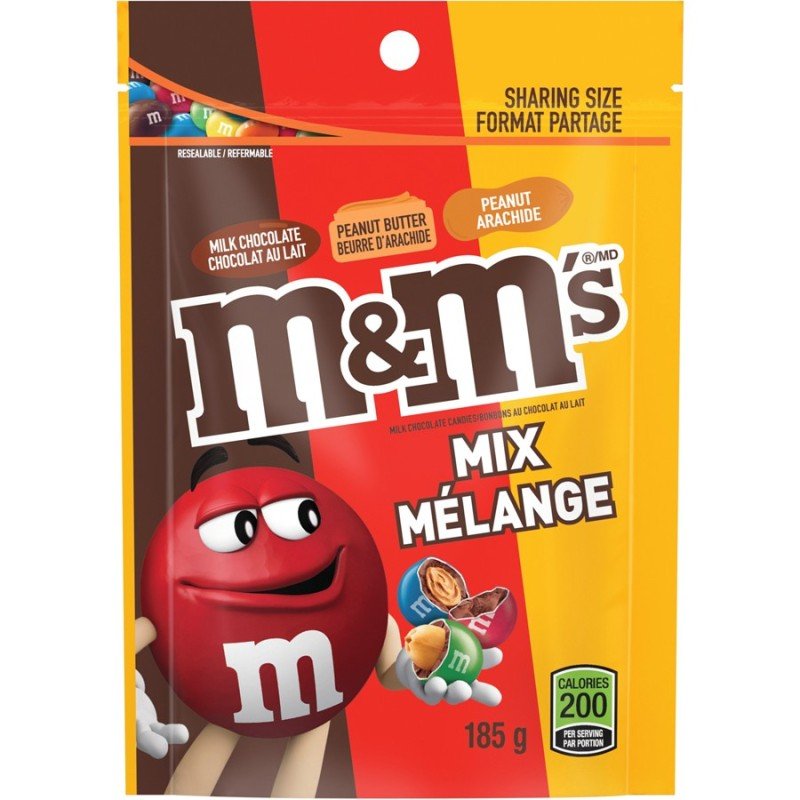 M&M's Peanut Mix Chocolate Candies 185 g