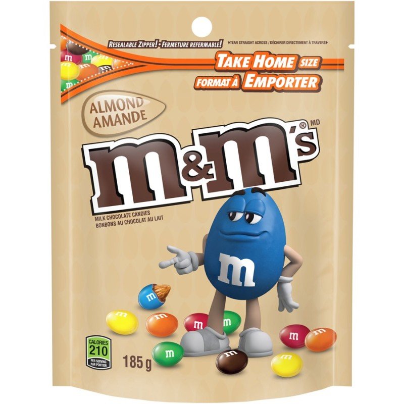 M&M's Almond Milk Chocolate Candies 185 g