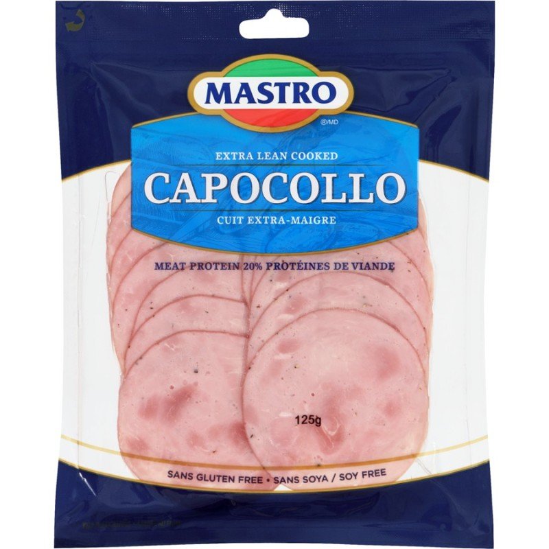 Mastro Extra Lean Cooked Capocollo 125 g