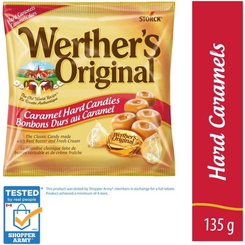 Werther's Original Caramel Hard Candies 135 g