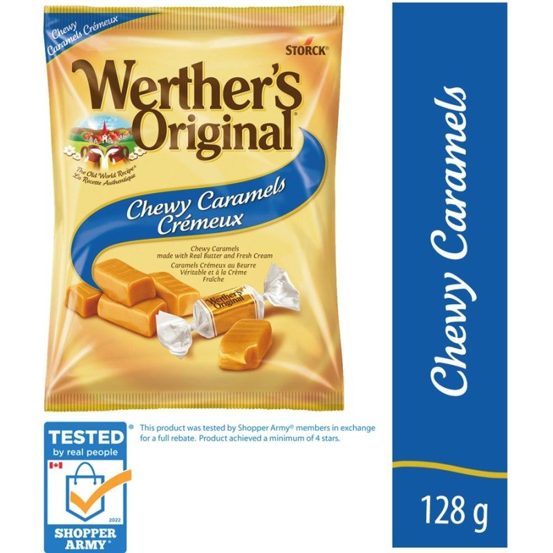 Werther's Original Chewy Caramel Candies 128 g