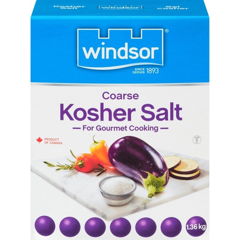 Windsor Coarse Kosher Salt 1.36 kg