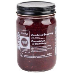 Co-op Gold Pure Cranberry Raspberry Fruit Spread 340 ml