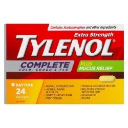 Tylenol Extra Strength Complete Cold Cough & Flu 20's