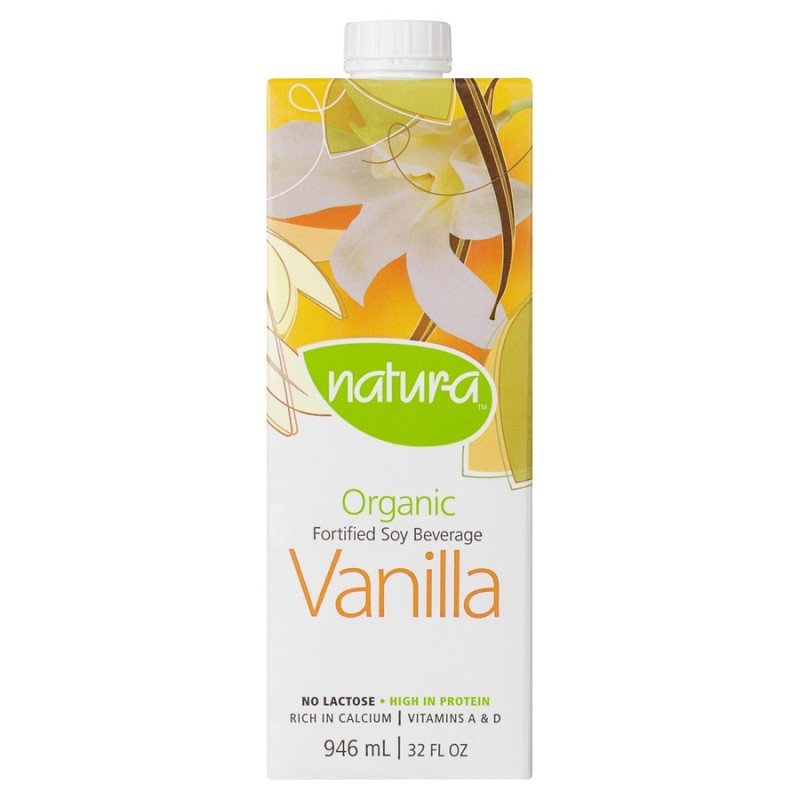 Natura Organic Soy Beverage Vanilla 946 ml