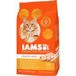 Iams ProActive Health Dry Cat Food Healthy Adult Original with Chicken 1.59 kg